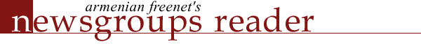 Armenian Freenet's Newsgroups Reader